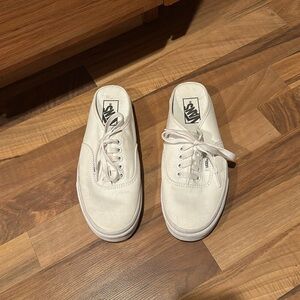 Women’s mule style slip in vans